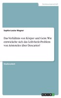 Verhältnis von Körper und Geist. Wie entwickelte sich das Leib-Seele-Problem von Aristoteles über Descartes?