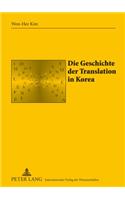 Die Geschichte Der Translation in Korea