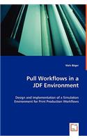 Pull Workflows in a JDF Environment