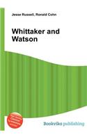 Whittaker and Watson