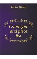 Satalogue and Price List