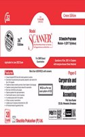 Model Scanner CS Executive Paper - 5 Corporate and Management Accounting