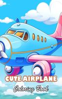 Cute Airplane Coloring Book
