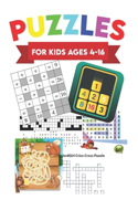 The Everything Kids Games & Puzzles Book With Solution: Secret Codes, Math puzzle, CRISS-CROSS PUZZLE, Twisty Mazes, Hidden Pictures, and Lots More - For Hours of Fun