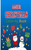 Asher Christmas Coloring Book