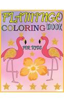 Flamingo Coloring Book For Kids