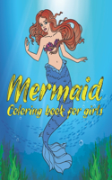 Mermaid Coloring Books For Girls