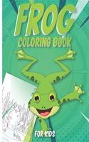 Frog Coloring Book for Kids