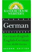 Random House Webster's Pocket German Dictionary