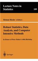 Robust Statistics, Data Analysis, and Computer Intensive Methods