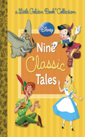 Disney: Nine Classic Tales (Disney Mixed Property): (Little Golden Book)