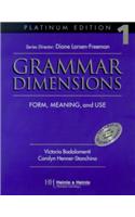 Grammar Dimensions: Form, Meaning, and Use : Platinum: 1
