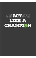 Practice Like A Champion