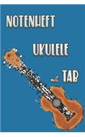 NOTENHEFT UKULELE mit TAB