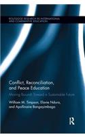 Conflict, Reconciliation and Peace Education