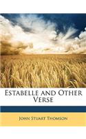 Estabelle and Other Verse