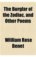 The Burglar of the Zodiac, and Other Poems