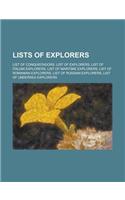 Lists of Explorers