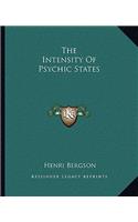 The Intensity Of Psychic States