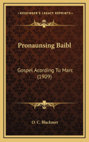 Pronaunsing Baibl