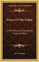 Prince Of The Pulpit