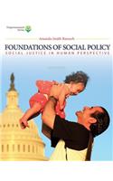 Brooks/Cole Empowerment Series: Foundations of Social Policy (Book Only)
