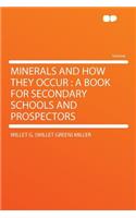 Minerals and How They Occur
