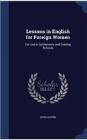 Lessons in English for Foreign Women