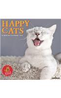 HAPPY CATS 2020 WALL CALENDAR