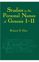 Studies in the Personal Names of Genesis 1-11