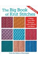 The Big Book of Knit Stitches: Cables, Lace, Ribs, Textures, and a Whole Lot More: Cables, Lace, Ribs, Textures, and a Whole Lot More