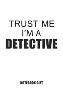 Detective Notebook: Blank Composition Book, Detective journal, Notebook for Detective: Lined Notebook / Journal Gift, 110 Pages, 6x9, Soft Cover, Matte Finish