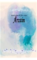 Notizbuch für eine Ärztin