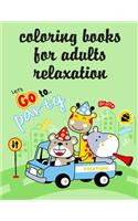 Coloring Books For Adults Relaxation