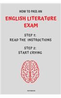 Notebook How to Pass an English Literature Exam