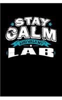 Stay Calm And Walk My Lab