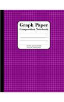 Graph Paper Composition Notebook