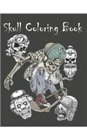 Skull Coloring Book