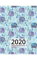 2020 Weekly and Monthly Planner