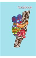 Notebook: Koala Bear Composition Notebook Journal Diary for Kids Girls Boys Students Black / Cute Koala Bear 6''x9'' Graphpaper 120 Pages The little notebook 