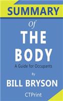 Summary of The Body by Bill Bryson - A Guide for Occupants