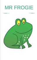 MR Frogie: Story Book with 50 Pages with a Glossy Cover Finish Touch