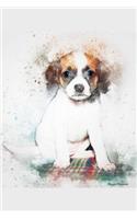Beagle Notebook: Stunning Hand Painted Watercolor Dog Journal