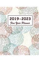 2019-2023 Five Year Planner: Agenda Planner for the Next Five Years, Monthly Schedule Organizer, 5 Year Appointment Notebook, 60 Months Calendar Work Schedules Personal