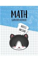 Math Graph Paper Notebook