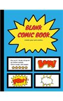 Blank Comic Book