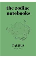 Taurus - The Zodiac Notebooks