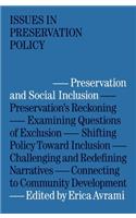 Preservation and Social Inclusion