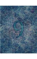 Monogram "9" Sketchbook