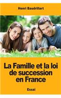 La Famille et la loi de succession en France